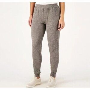 Koolaburra by UGG Marshmallow Jersey Joggers Black Heather X-Large A294589
